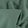 Tissu jersey coton gaufré - vert sauge x 10cm