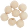 Perles de macramé en bois nature 25 mm - Rico Design x 8