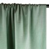 Tissu double gaze pailletée - vert de gris x 10 cm