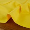 Tissu coton popeline - jaune x 10 cm