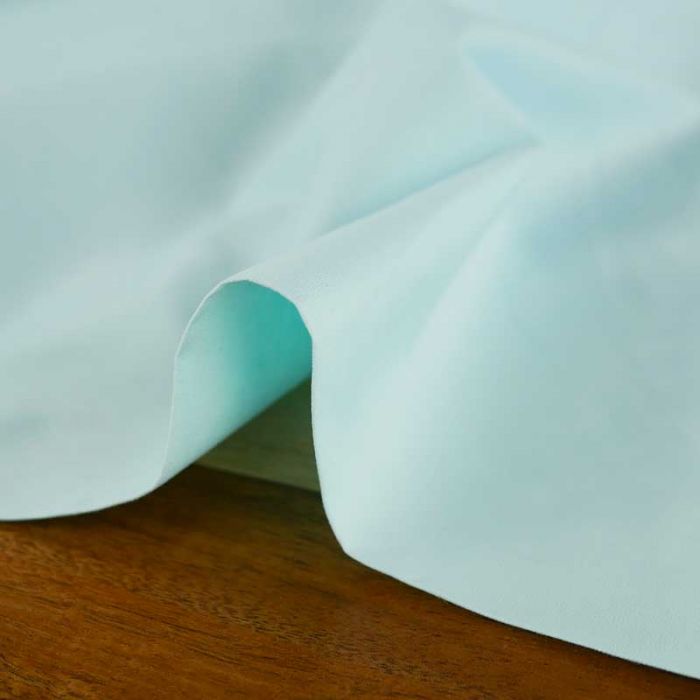 Tissu coton popeline - menthe x 10 cm