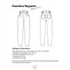 Pantalon Magnette - Cousette Patterns