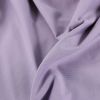 Tissu jersey coton uni - lilas x 10cm