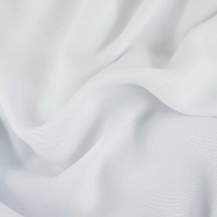 Tissu tencel haute couture - blanc x 10 cm