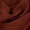 Tissu tencel haute couture - rouge carmin x 10 cm
