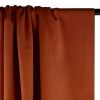 Tissu tencel haute couture - terracotta x 10 cm