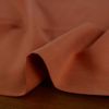 Tissu tencel haute couture - terracotta x 10 cm