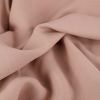Tissu tencel haute couture - rose poudre x 10 cm