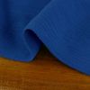 Tissu double gaze - bleu roi x 10 cm