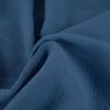 Tissu double gaze - bleu x 10 cm