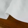 Tissu double gaze - blanc x 10 cm