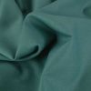 Tissu coton demi-natté canvas uni - bleu vert x 10 cm