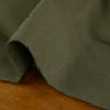 Tissu coton demi-natté canvas uni - kaki x 10 cm