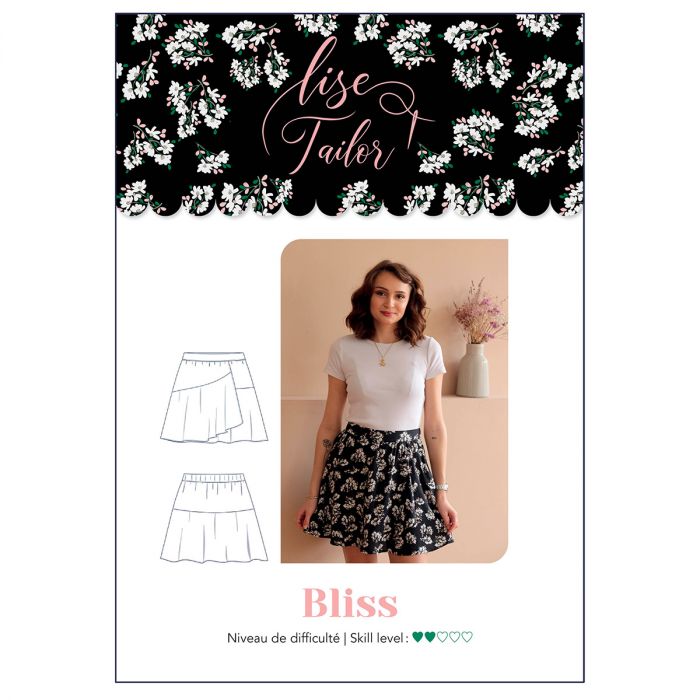 Bliss - patron jupe femme - Lise Tailor