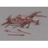 Tige clous oeillet 20mm - cuivre x 40
