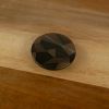 Bouton mosaïque irisé - marron x 1