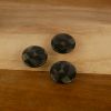 Bouton mosaïque irisé - marron x 1