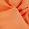Tissu tencel haute couture - pêche x 10 cm