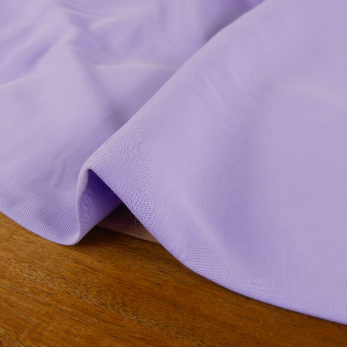 Tissu tencel haute couture - lilas x 10 cm