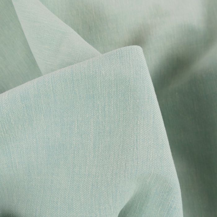 Tissu denim haute couture - vert d'eau x 10 cm