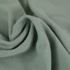 Tissu jersey maille tricoté coton - sauge x 10 cm