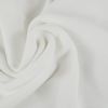 Tissu jersey maille tricoté coton - blanc x 10 cm