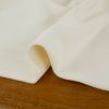 Tissu jersey maille tricoté coton - écru x 10 cm
