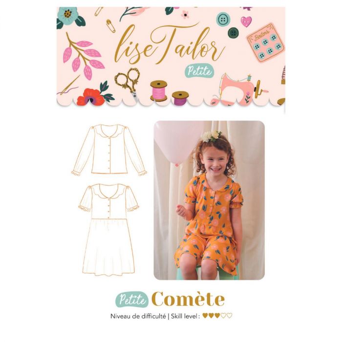 Petite Comète - patron robe enfant - Lise Tailor