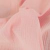 Tissu double gaze oeko-tex - rose clair x 10 cm