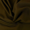 Tissu Crêpe viscose haute couture - kaki x 10 cm