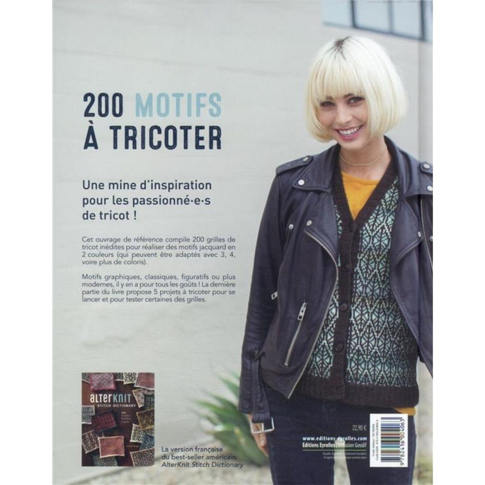 200 motifs à tricoter - Jacquard 2 couleurs