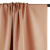 Tissu crêpe viscose haute couture - rose chair x 10 cm