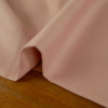 Tissu crêpe viscose haute couture - rose chair x 10 cm