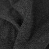 Tissu lainage alpaga haute couture - gris anthracite x 10 cm