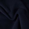 Tissu lainage cachemire soie haute couture - bleu marine x 10 cm