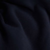 Tissu lainage cachemire soie haute couture - bleu marine x 10 cm