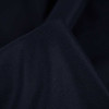 Tissu flanelle laine haute couture - bleu marine x 10 cm