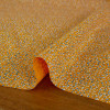 Tissu popeline coton pointillisme - moutarde x 10 cm