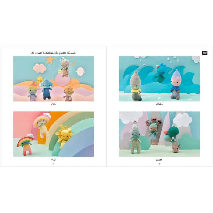 Ricorumi : Element Heads - Rico Design