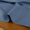 Tissu batiste chambray chiné - bleu x 10 cm