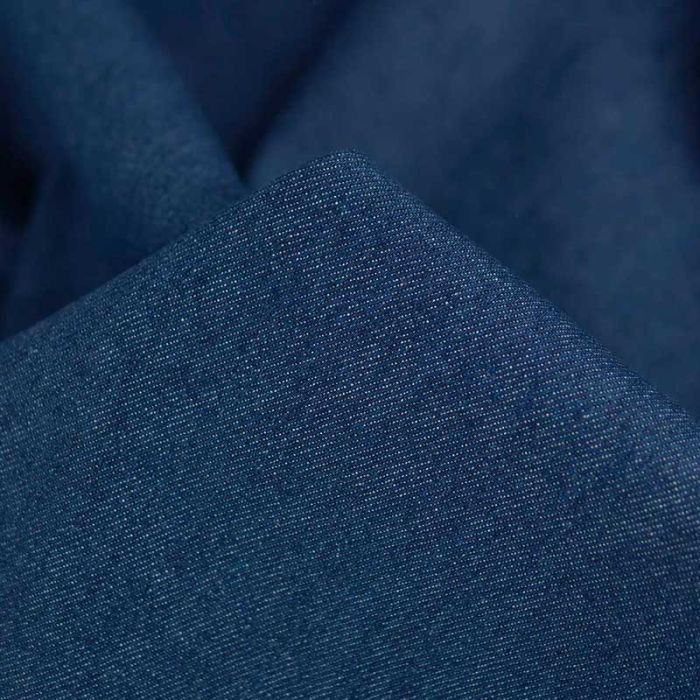 Tissu jean denim - bleu x 10 cm