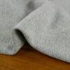 Tissu molleton sweat - gris chiné x 10 cm