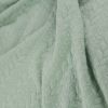 Tissu jersey matelassé torsades - vert de gris x 10 cm