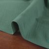 Tissu double gaze pailletée - vert bleu x 10 cm