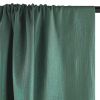 Tissu double gaze pailletée - vert bleu x 10 cm