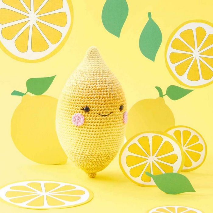 Kit crochet dinette amigurumi Ricorumi - citron