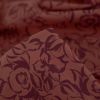 Tissu jersey fin fleurs Almé - bordeaux x 10 cm