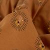 Tissu jersey fin lionceaux - terracotta x 10 cm