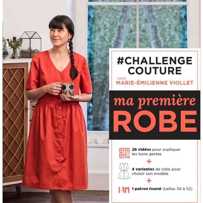 Challenge couture Ma première robe - Marie-Emilienne Viollet