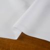 Tissu popeline viscose bambou uni - blanc x 10 cm